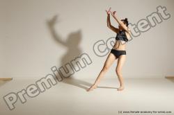 Modern dance poses of Rea