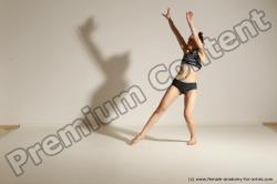 Modern dance poses of Rea