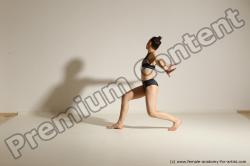 Modern dance poses of Rea