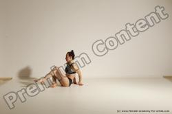 Modern dance poses of Rea