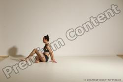 Modern dance poses of Rea