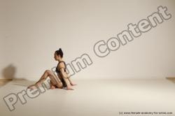 Modern dance poses of Rea