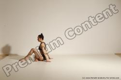 Modern dance poses of Rea