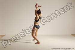 Modern dance poses of Rea