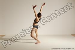 Modern dance poses of Rea