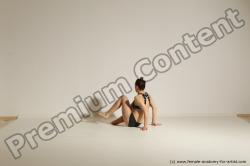 Modern dance poses of Rea