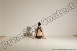 Modern dance poses of Rea