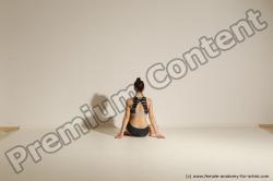 Modern dance poses of Rea