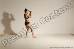 Modern dance poses of Rea