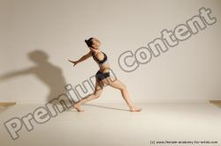 Modern dance poses of Rea