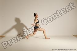 Modern dance poses of Rea