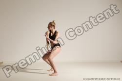 Modern dance poses of Anavi