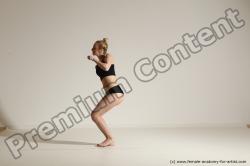 Modern dance poses of Anavi