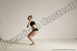 Modern dance poses of Anavi