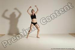 Modern dance poses of Anavi