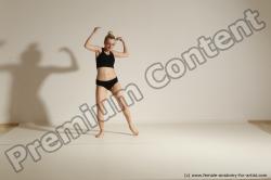 Modern dance poses of Anavi