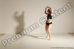 Modern dance poses of Anavi