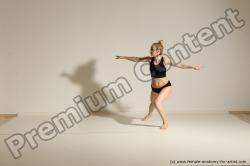 Modern dance poses of Anavi