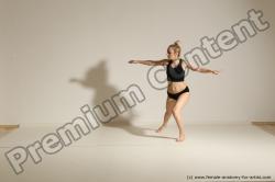 Modern dance poses of Anavi