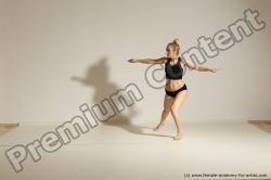 Modern dance poses of Anavi