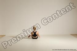 Modern dance poses of Anavi