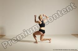 Modern dance poses of Anavi