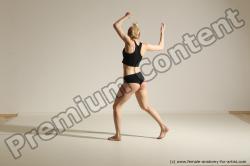 Modern dance poses of Anavi