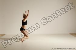 Modern dance poses of Anavi