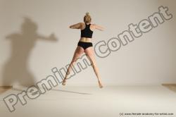 Modern dance poses of Anavi