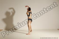 Modern dance poses of Rea