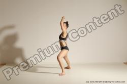 Modern dance poses of Rea