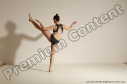 Modern dance poses of Rea