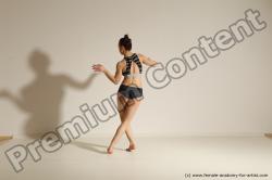 Modern dance poses of Rea