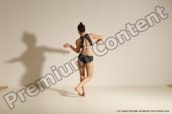 Modern dance poses of Rea