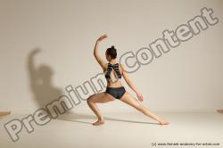 Modern dance poses of Rea