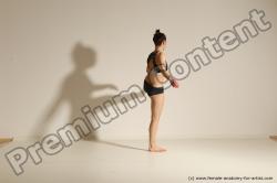 Modern dance poses of Rea