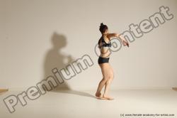 Modern dance poses of Rea