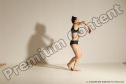 Modern dance poses of Rea