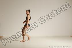 Modern dance poses of Rea