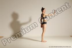 Modern dance poses of Rea