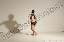 Modern dance poses of Rea