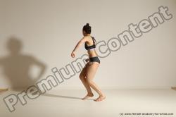 Modern dance poses of Rea