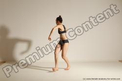 Modern dance poses of Rea