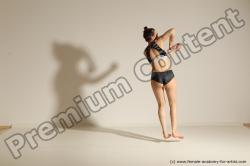 Modern dance poses of Rea