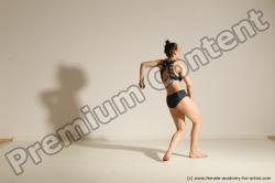 Modern dance poses of Rea