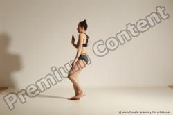 Modern dance poses of Rea