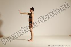 Modern dance poses of Rea