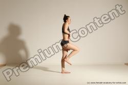 Modern dance poses of Rea