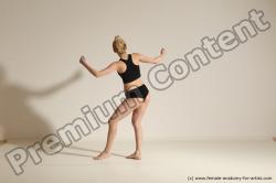 Modern dance poses of Anavi