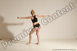 Modern dance poses of Anavi